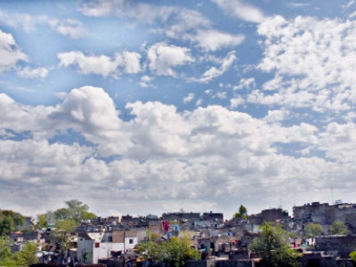 week s lockdown helps improve capital s air week s lockdown helps improve capital s air