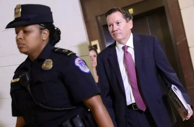 intelligence community inspector general michael atkinson arrives to testify at a house intelligence committee closed door hearing on a whistleblower complaint about president donald trump 039 s dealings with ukraine on capitol hill in washington us october 4 2019 photo reuters intelligence community inspector general michael atkinson arrives to testify at a house intelligence committee closed door hearing on a whistleblower complaint about president donald trump 039 s dealings with ukraine on capitol hill in washington us october 4 2019 photo reuters