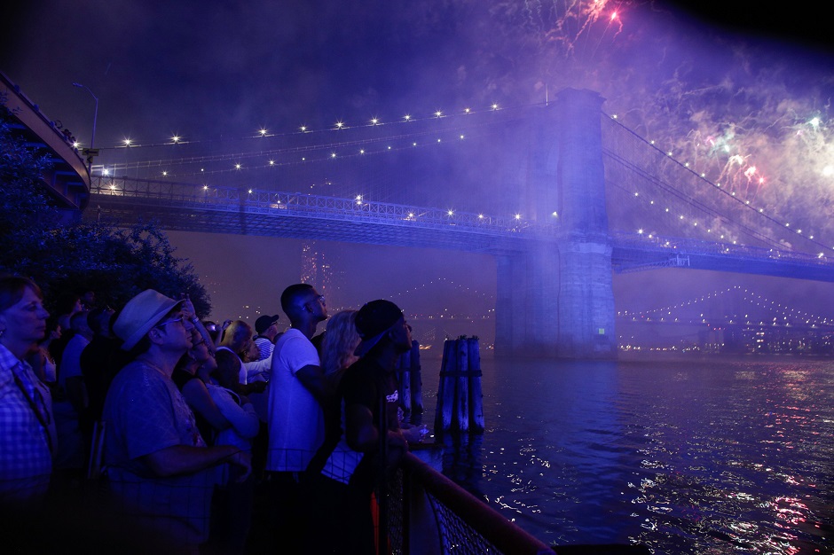 the 43 annual July 4 display by Macy. :AFP