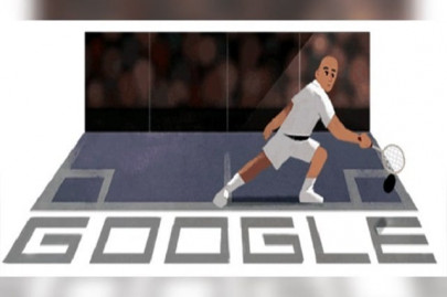 google doodle celebrates pakistan s legendary squash player hashim khan