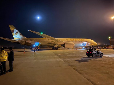 uae special plane carrying relief goods medicines arrives in pakistan uae special plane carrying relief goods medicines arrives in pakistan