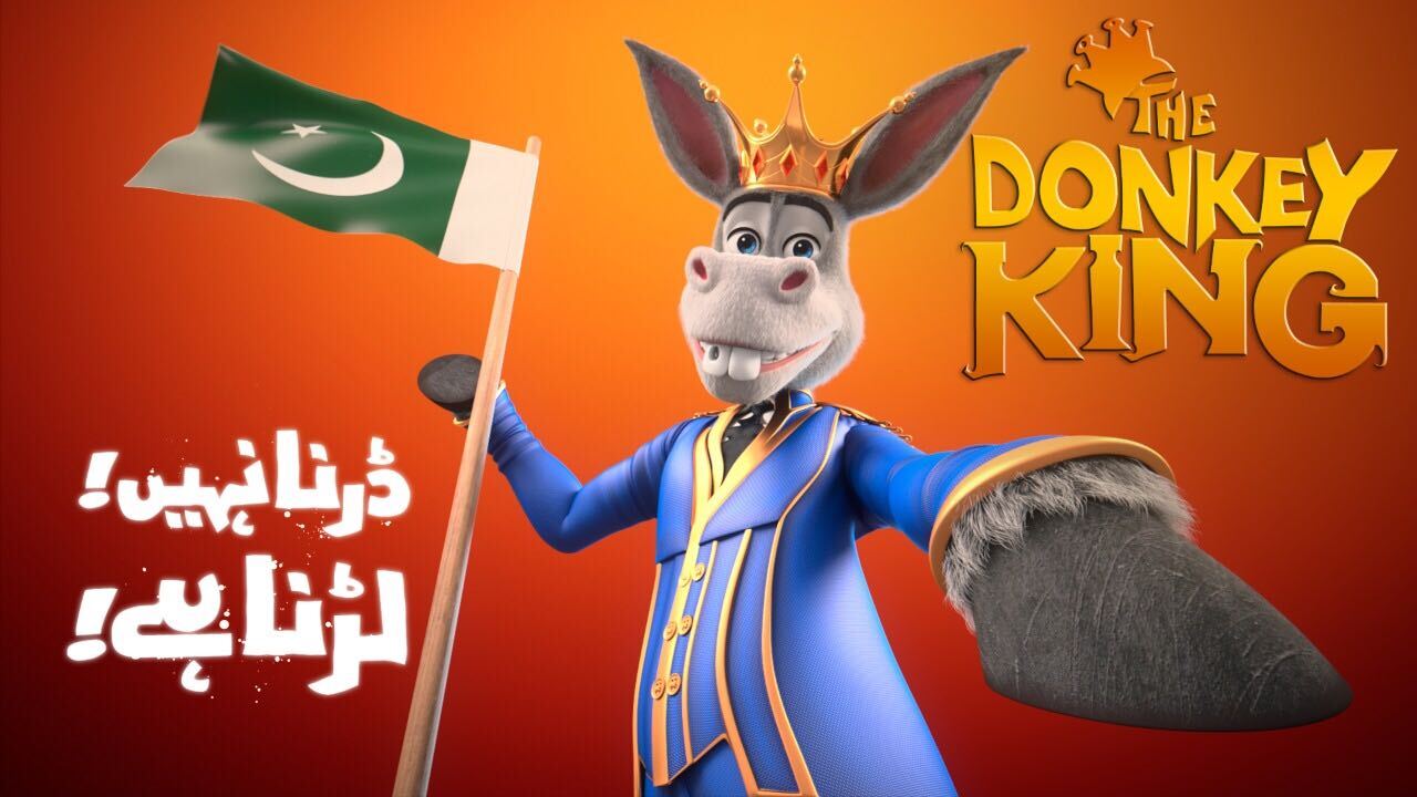 donkey king rallies fight against coronavirus with anthem darna nahi larna hai