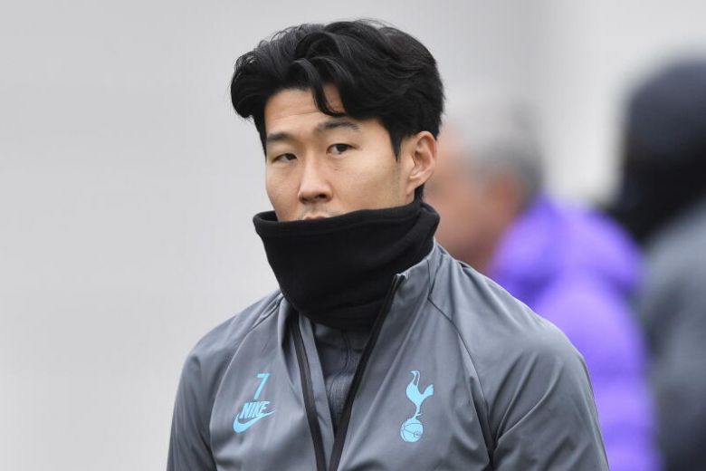 tottenham forward returned to asia recently and is in a two week quarantine period photo afp
