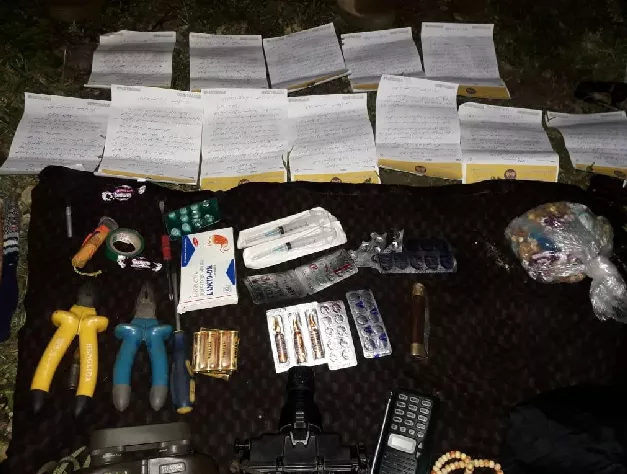 ieds improvised explosive devise night vision sights extremist literature and indian origin medicines recovered quot photo ispr ieds improvised explosive devise night vision sights extremist literature and indian origin medicines recovered quot photo ispr