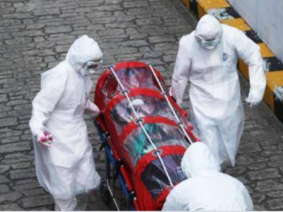 11 coronavirus positive doctors damage hospital residences