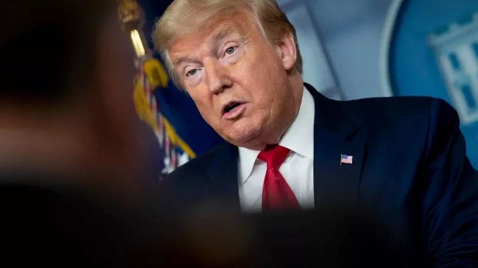 us president donald trump speaks at the white house photo afp