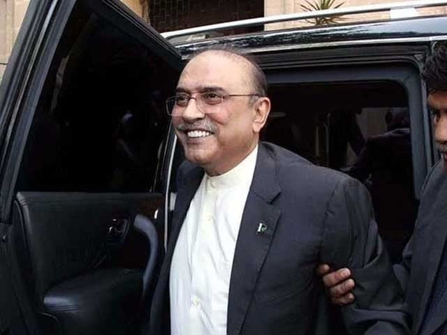 former president asif ali zardari photo express file