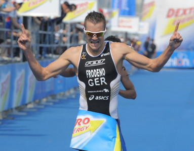 former olympic champion frodeno completes charity triathlon indoors former olympic champion frodeno completes charity triathlon indoors