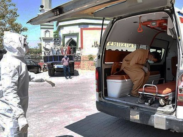 plcs have been tasked to monitor people quarantined in their homes food supply says dig hazara division photo afp file