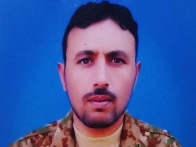 naik adil shahzad was resident of village karer in masehra and is survived by wife and son photo ispr