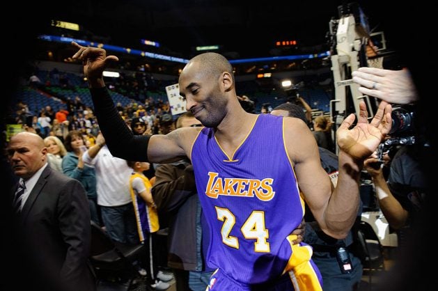 bryant scored 60 points in that his final game in a 20 year nba career that included five championships photo afp