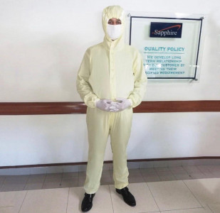 sapphire donates protective kits for healthcare professionals