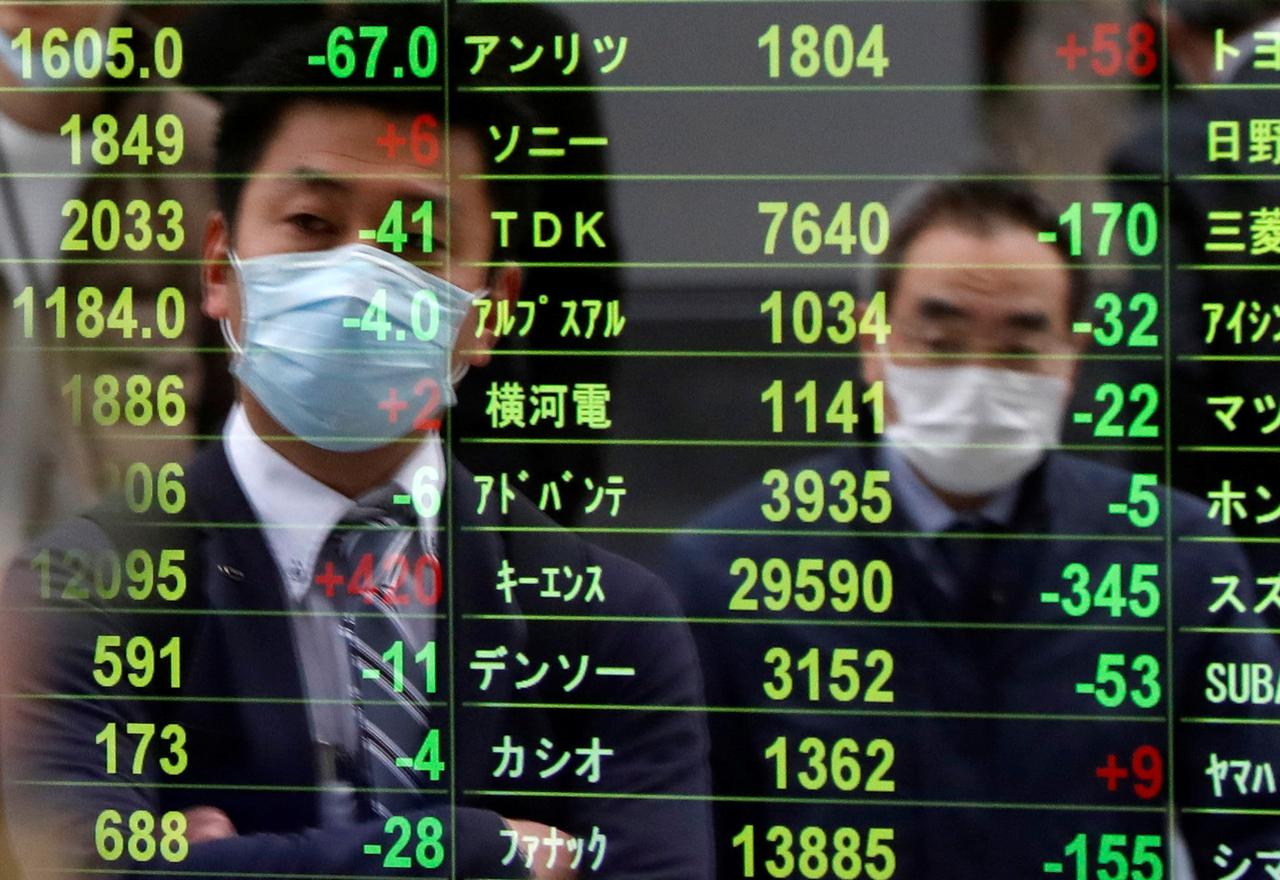 virus woes global stock markets tank