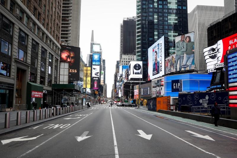 new york city during the covid 19 lockdown photo reuters