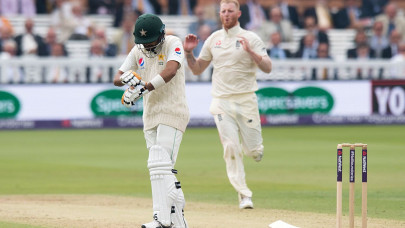 happy babar got retired hurt bess remembers his test debut against pakistan happy babar got retired hurt bess remembers his test debut against pakistan