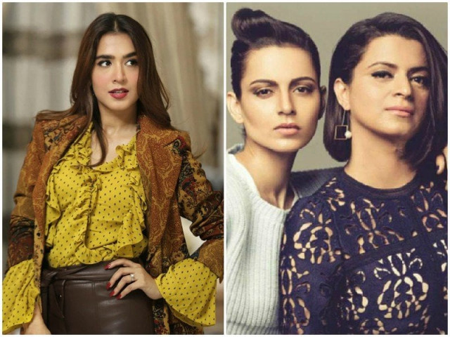 kangana ranaut s sister slams mansha pasha for criticising her kangana ranaut s sister slams mansha pasha for criticising her
