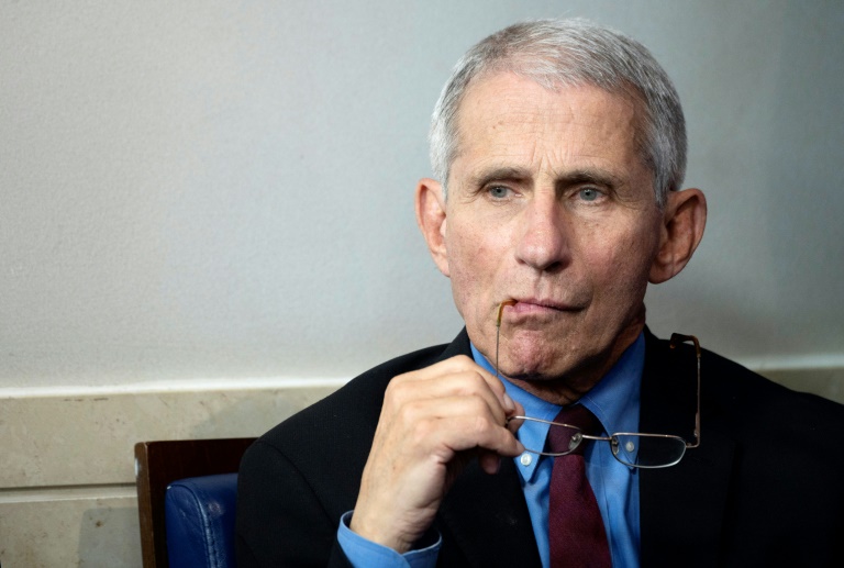 anthony fauci the head of the us national institute of allergy and infectious diseases has emerged as a new national hero during the coronavirus crisis photo afp