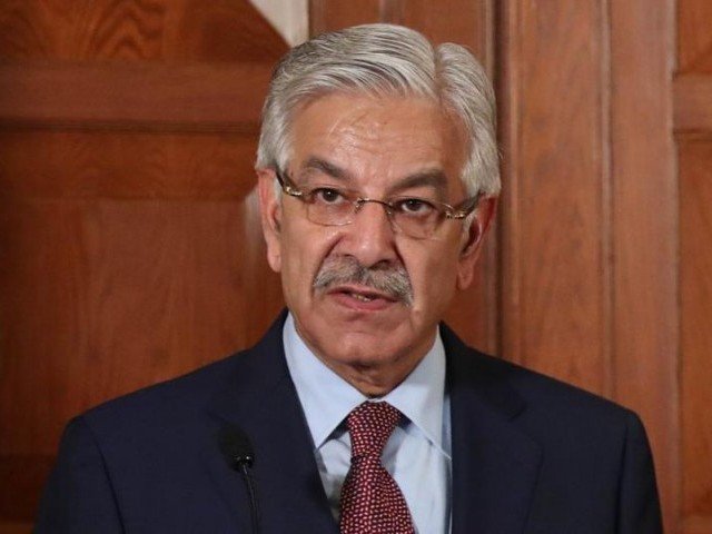 khawaja asif says suspending parliament on pretext of contagion unconstitutional photo afp file