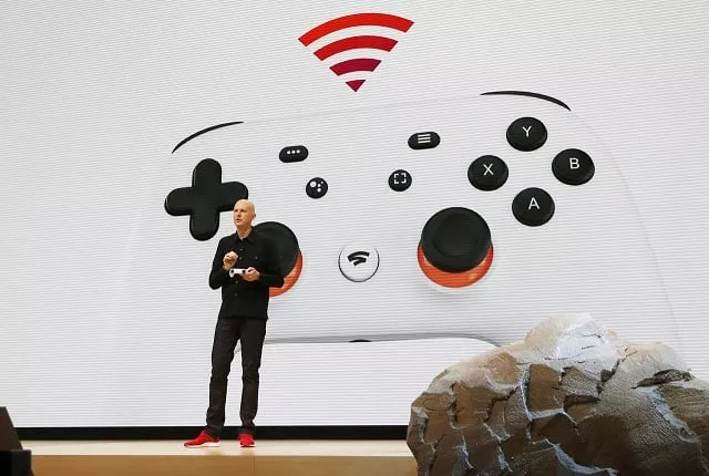 google vice president and general manager phil harrison speaks during a google keynote address announcing a new video gaming streaming service named stadia that attempts to capitalise on the company 039 s cloud technology and global network of data centers at the gaming developers conference in san francisco california us march 19 2019 photo reuters google vice president and general manager phil harrison speaks during a google keynote address announcing a new video gaming streaming service named stadia that attempts to capitalise on the company 039 s cloud technology and global network of data centers at the gaming developers conference in san francisco california us march 19 2019 photo reuters