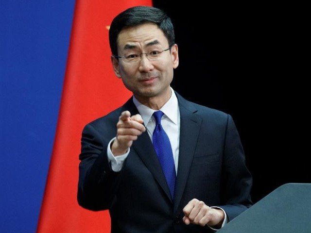chinese foreign ministry spokesman geng shuang photo reuters file