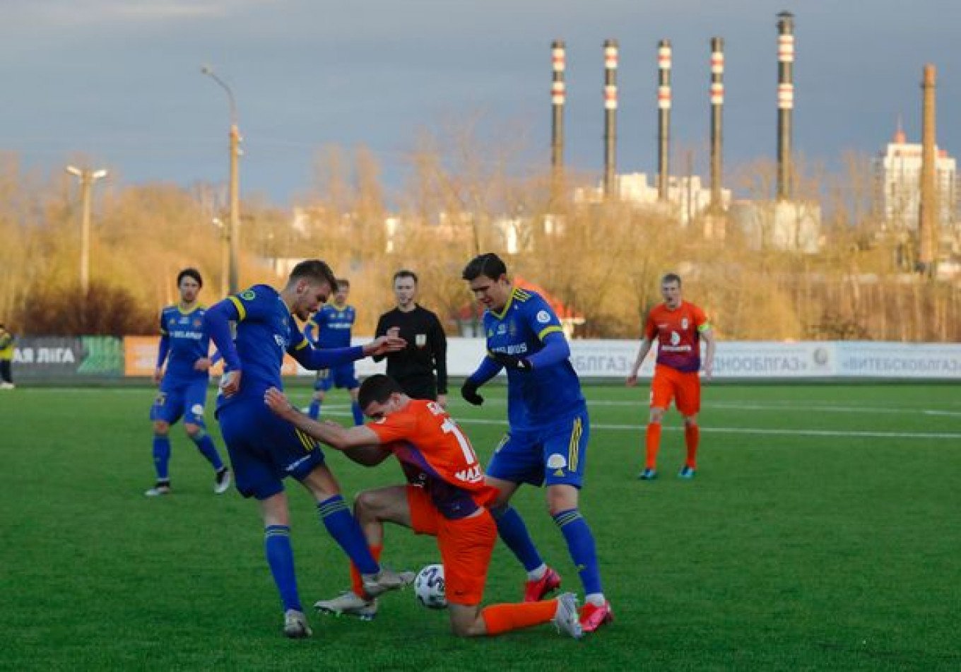 the belarusian football federation bff has followed the government 039 s lead saying it will not stop matches under the current guidelines photo afp