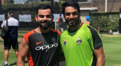 i don t let any batsman dominate me rauf issues warning to kohli sharma i don t let any batsman dominate me rauf issues warning to kohli sharma