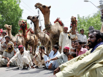 protest against gst brick kiln owners announce shutdown