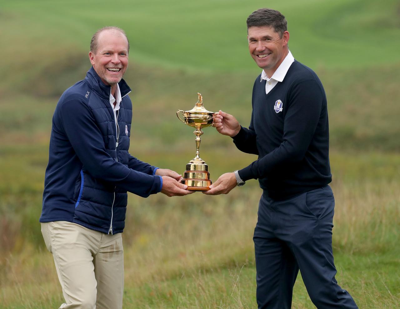 three of the year s four majors have been rescheduled and the british open has been cancelled but the ryder cup is scheduled photo afp