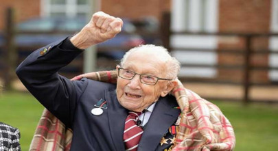 captain tom made honorary member of england team on 100th birthday captain tom made honorary member of england team on 100th birthday