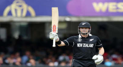 new zealand s nicholls donates world cup final shirt new zealand s nicholls donates world cup final shirt