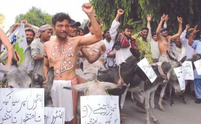 brick kiln owners protest against gst