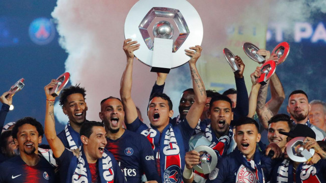 french club led the table by 12 points from marseille when the season was suspended in mid march photo afp french club led the table by 12 points from marseille when the season was suspended in mid march photo afp