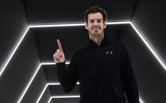 murray downed belgium 039 s david goffin in the final but the drama of the online tournament had been in the previous round photo afp