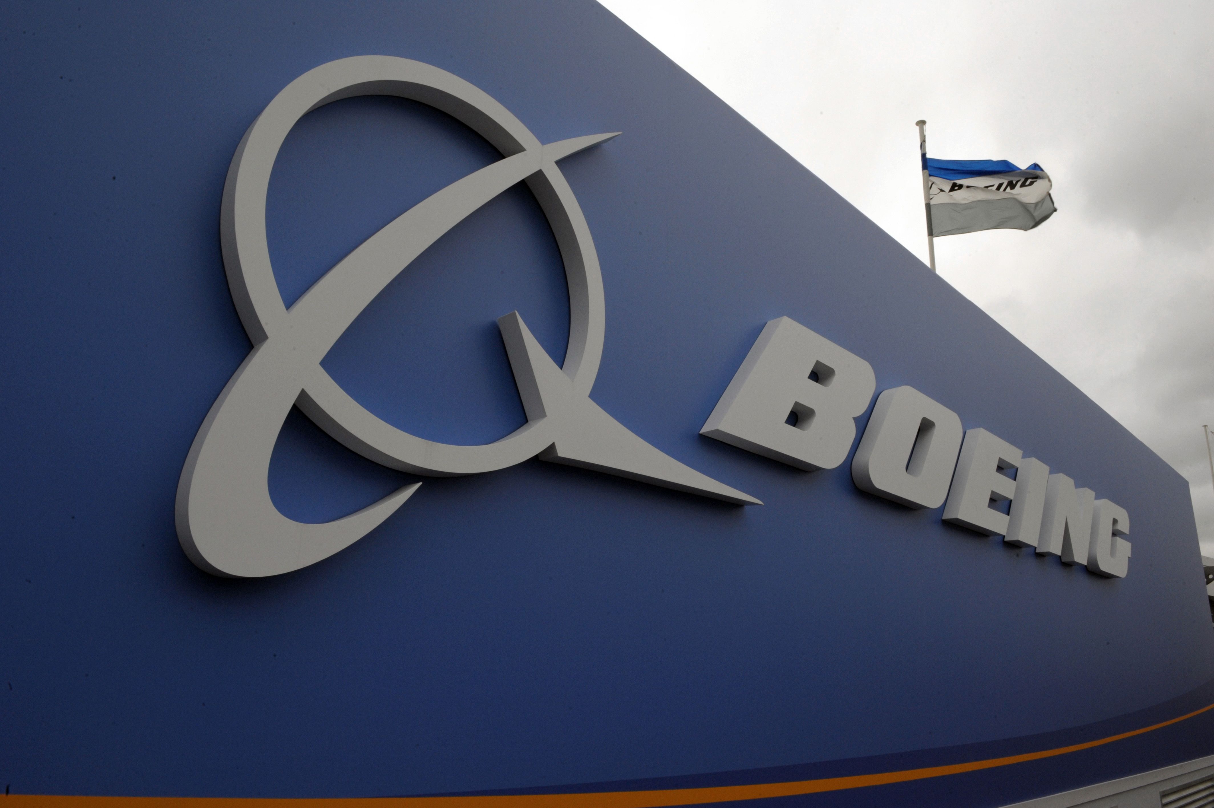 the logo of us aircraft manufacturer boeing photo afp