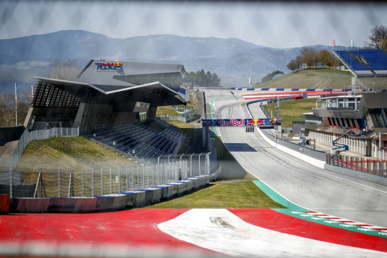 organisers are aiming to start the championship which was put on hold in march hours before the scheduled season opener in australia with consecutive races at the red bull ring in spielberg on july 5 and 12 photo afp