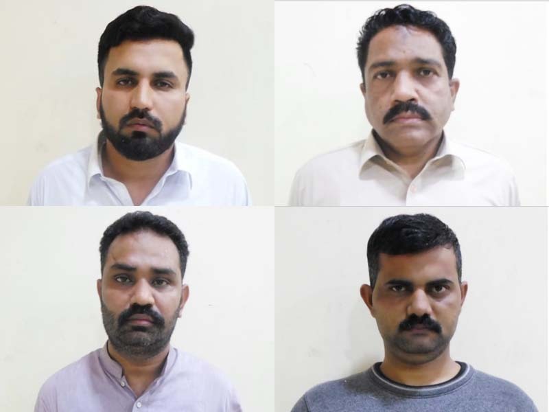 leas arrest four kidnappers rescue man in joint raid in karachi