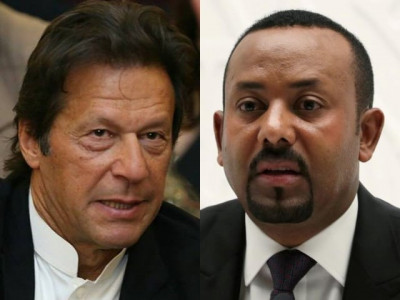 pm imran discusses coronavirus challenges with ethiopian counterpart