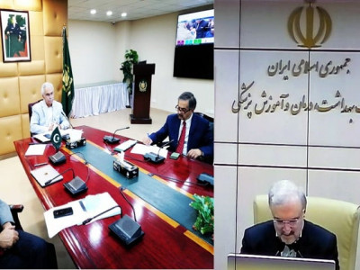 pakistan iran discuss steps to contain virus