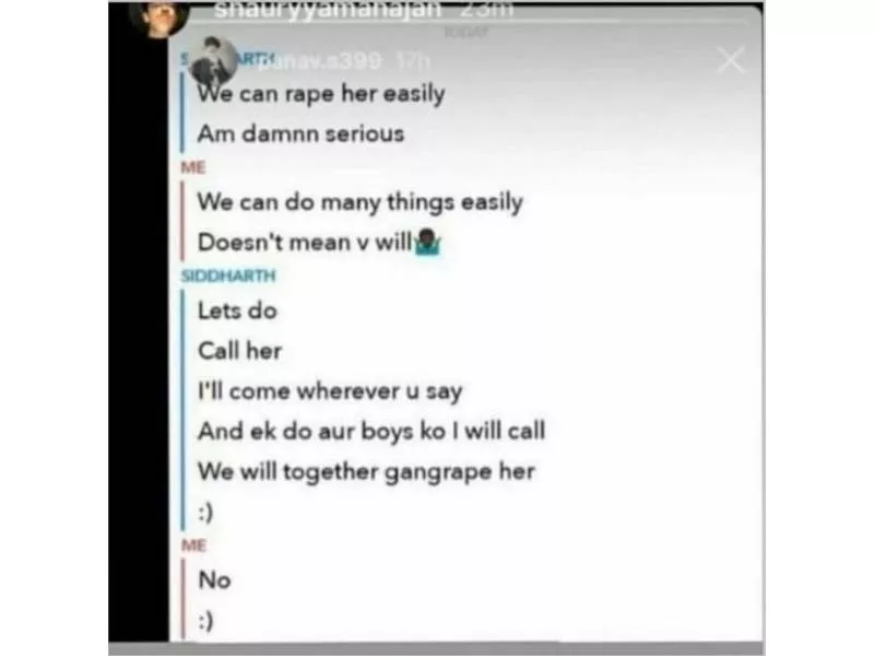investigators say the 039 boys locker room 039 group had 22 members in all and two of them were adults studying in colleges screengrab instagram boislockerroom investigators say the 039 boys locker room 039 group had 22 members in all and two of them were adults studying in colleges screengrab instagram boislockerroom
