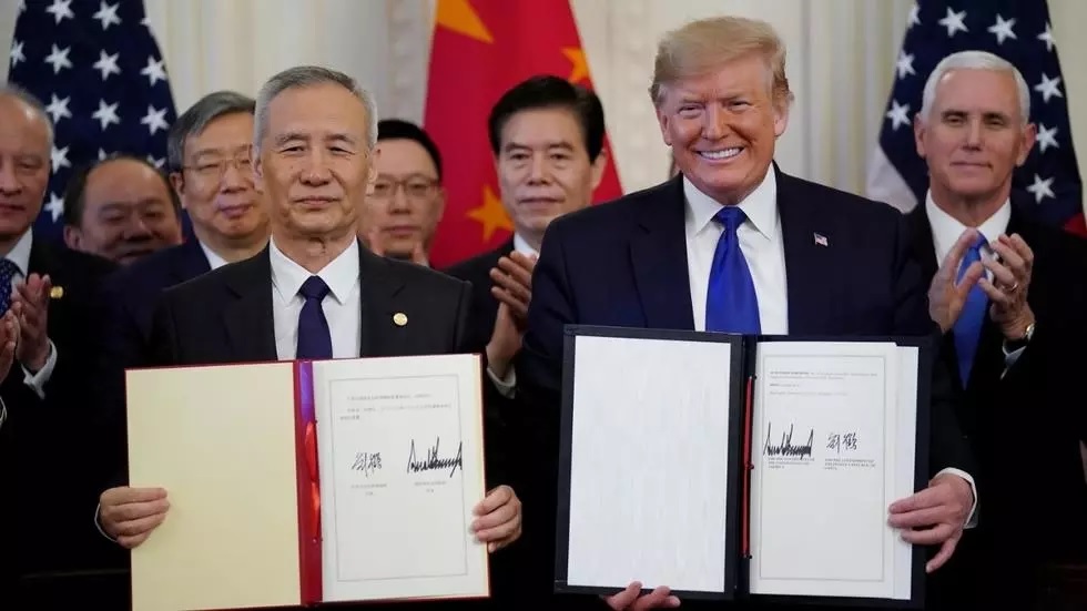 china us agree to move forward with trade deal despite covid 19 blame game