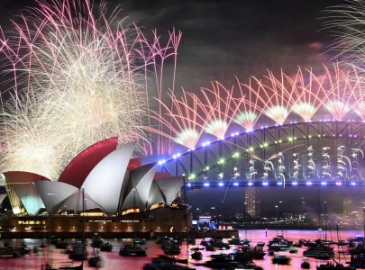 in pictures ringing in 2024 around the world