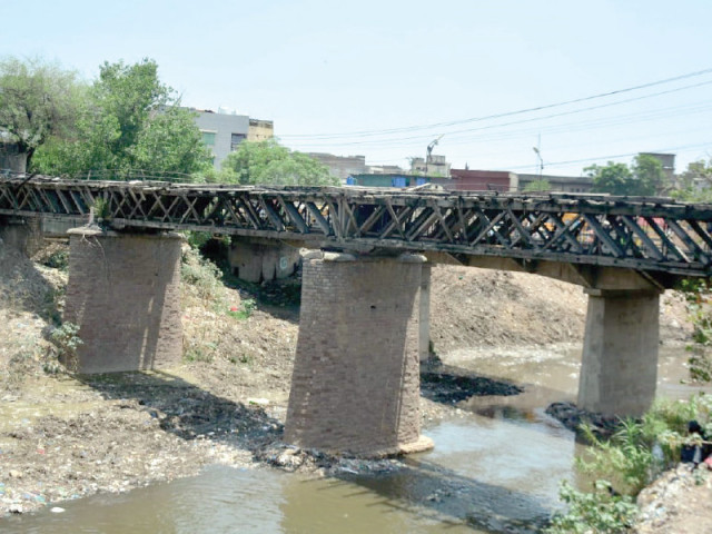 the dhoke ratta bridge has weathered countless floods over the past 134 years photo agha mahroz express