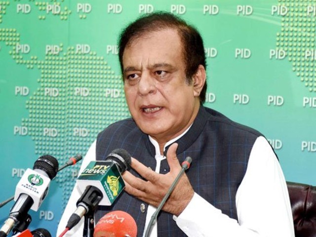 minister for information senator shibli faraz photo pid file