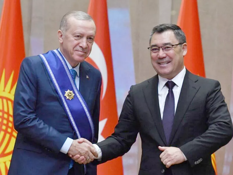 turkey kyrgyzstan sign strategic partnership
