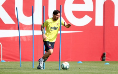 barca return to training as la liga eyes restart