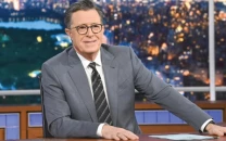 colbert is heading to middle earth