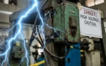 teenager electrocuted at workshop loses arm