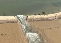 manchar lake dries sand replaces water manchar lake dries sand replaces water