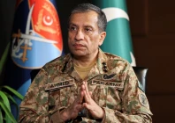 ahmed sharif chaudhry director general of inter services public relations ispr the media and public relations wing of the pakistan armed forces speaks during an interview with reuters in rawalpindi pakistan october 30 2026 photo reuters