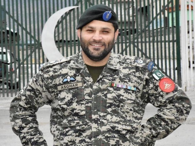 ispr says major asghar was managing torkham border terminal to ensure screening of people and move of logistic convoys to afghanistan photo ispr
